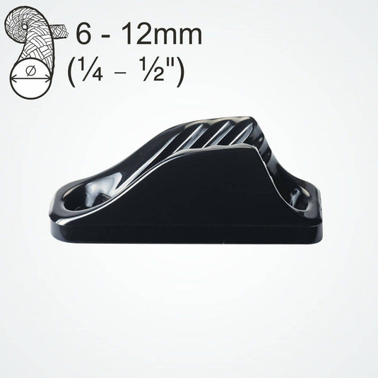 ClamCleat® Nylon Noir ø6 à 12mm