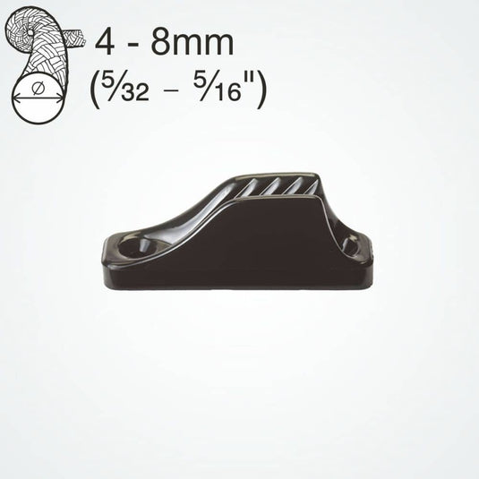 ClamCleat® Nylon Noir ø4 à 8mm