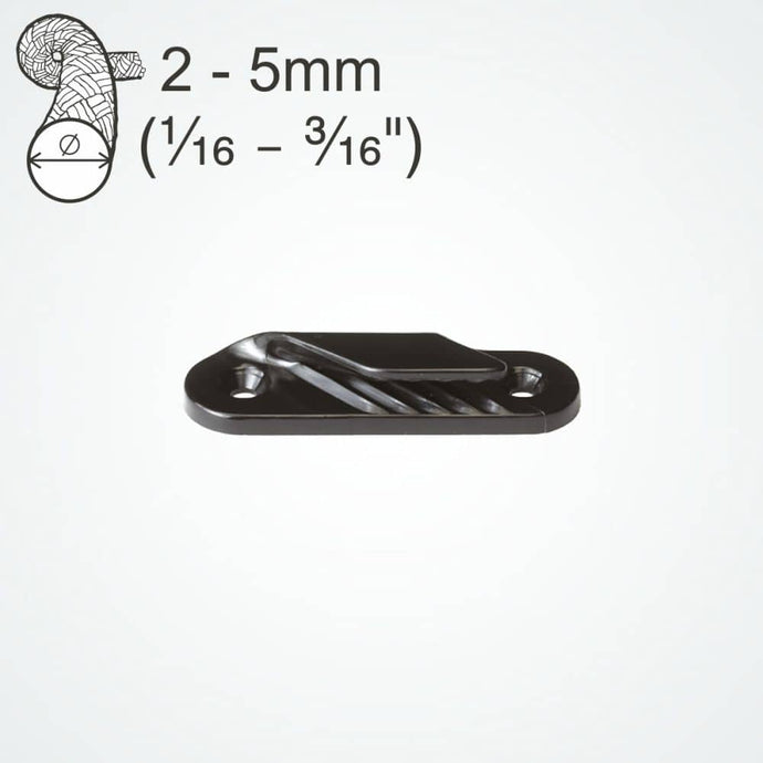 Einseitige Clam-Cleat 5 mm Backbordseite