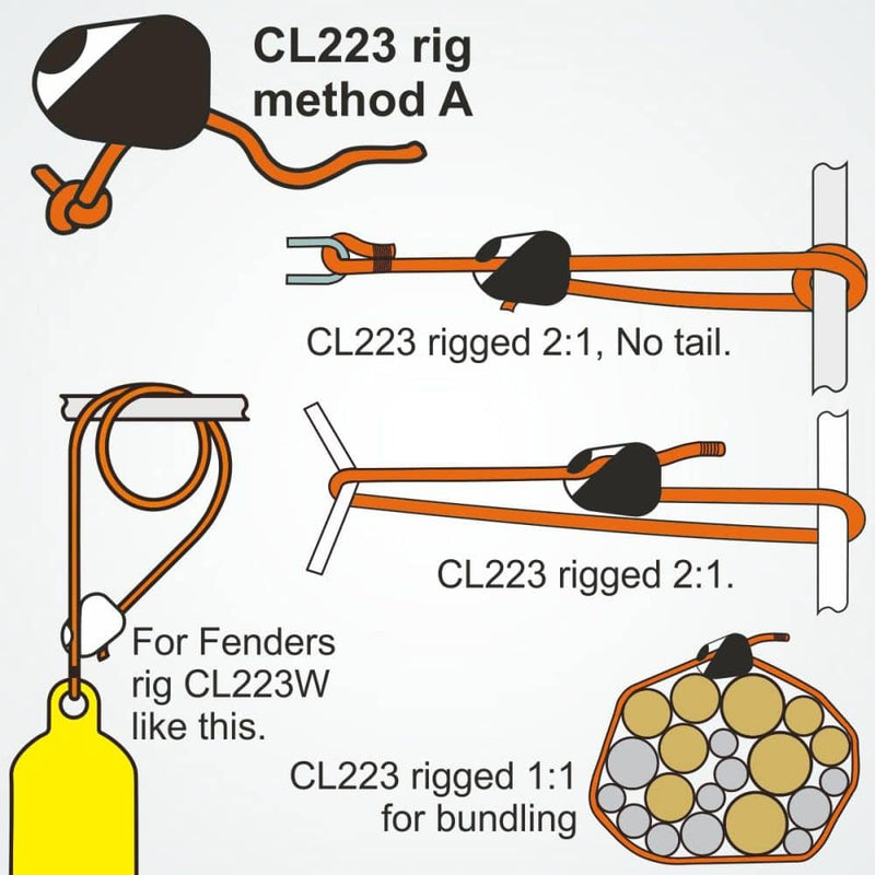 Chargez l&#39;image dans la visionneuse de la galerie, ClamCleat® Boucle d&#39;Accroche
