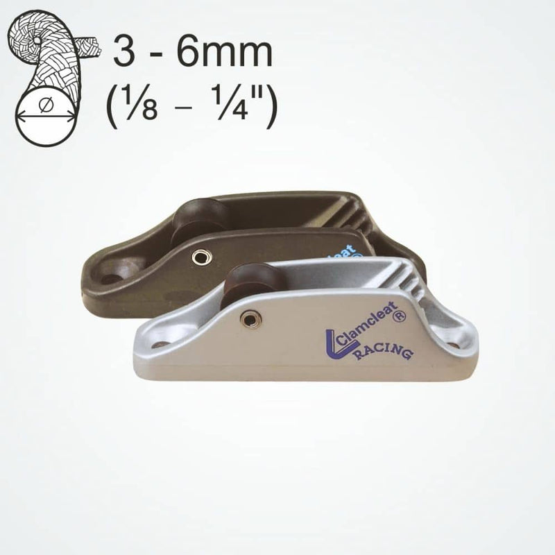 Chargez l&#39;image dans la visionneuse de la galerie, ClamCleat® Alu Junior Racing Mk1 avec Réa haut ø3 à 6mm
