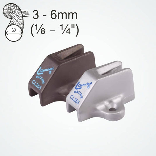 ClamCleat® Alu Inversé Omega ø3 à 6mm