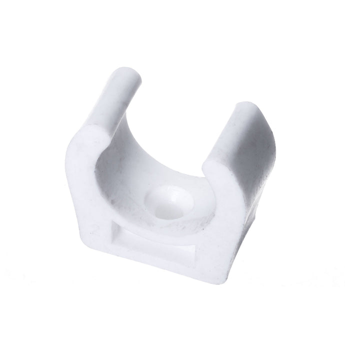 Clip de Stick Tube ø19mm blanc (par 2)