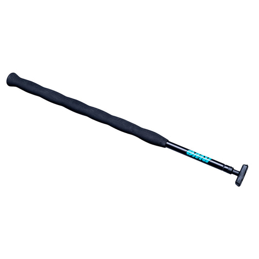 Aluminum stick Ø16mm foam handle with removable flexible joint