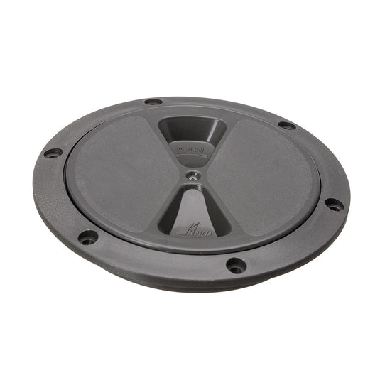 Gray inspection hatch 100mm