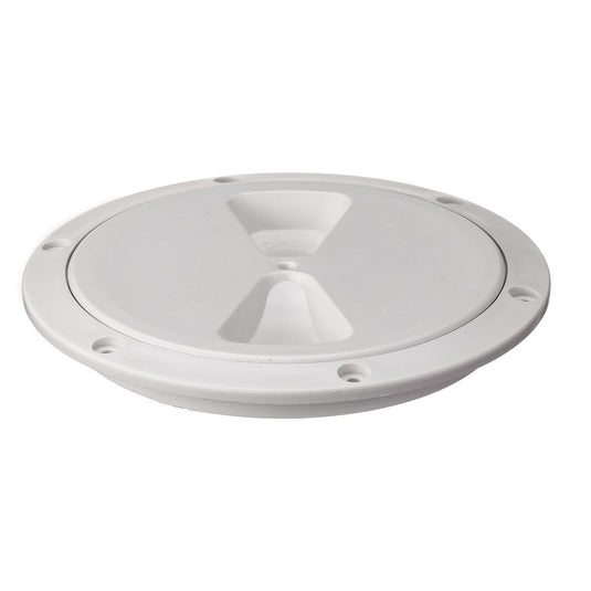 White inspection hatch 125mm