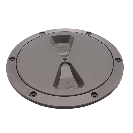 Gray inspection hatch 125mm