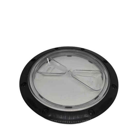 Transparent inspection hatch 150mm + seal