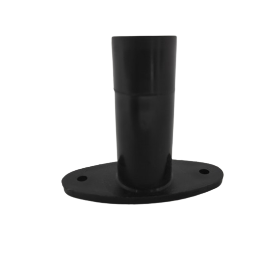 Black enclosed recessed mount