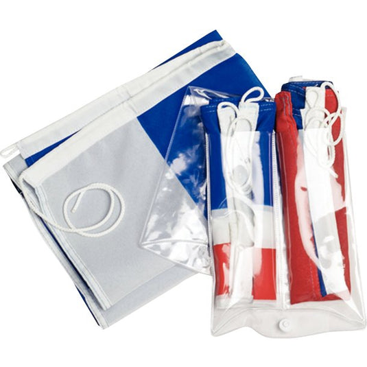 Pouch with 3 regulatory flags France +N+C