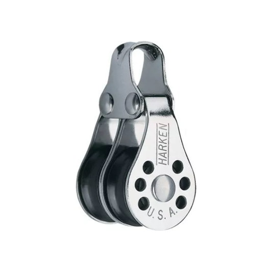 Micro Block double pulley Ø22 mm