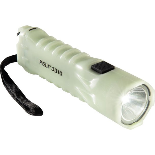 Waterproof photoluminescent flashlight