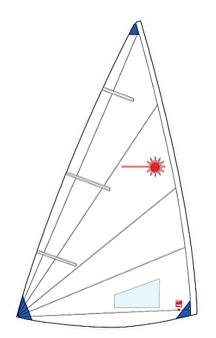 Load image into Gallery viewer, Voile Dériveur Laser® Radial
