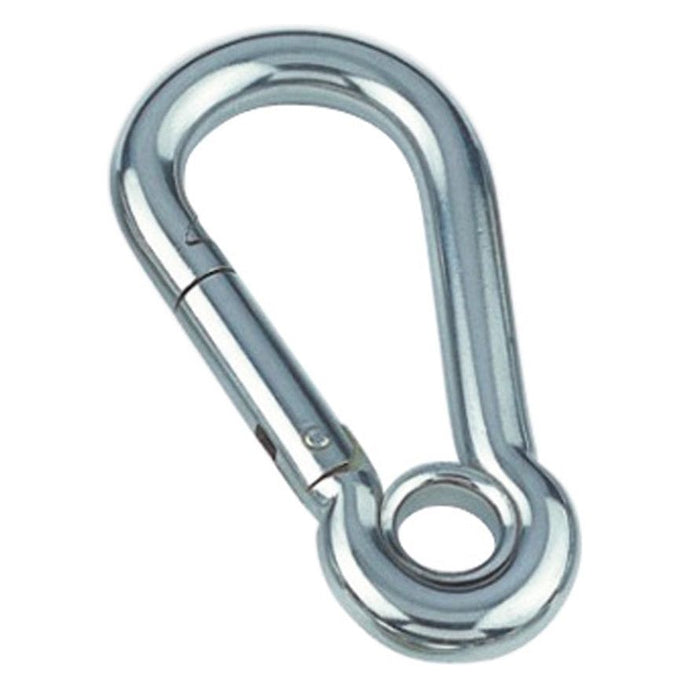 Ösenkarabiner aus Edelstahl