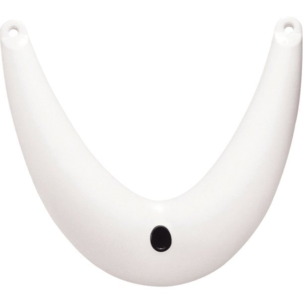 White V-shaped fender Ø 10.5X85cm