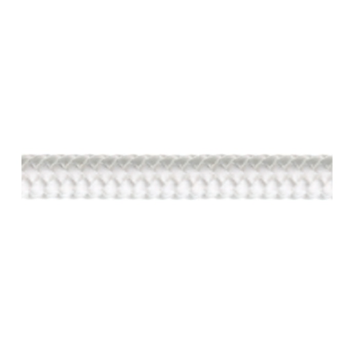 Cordage voileries Compact Line Polyester ø8 - Blanc