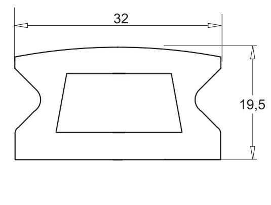 Rail d'écoute Holt 22mm