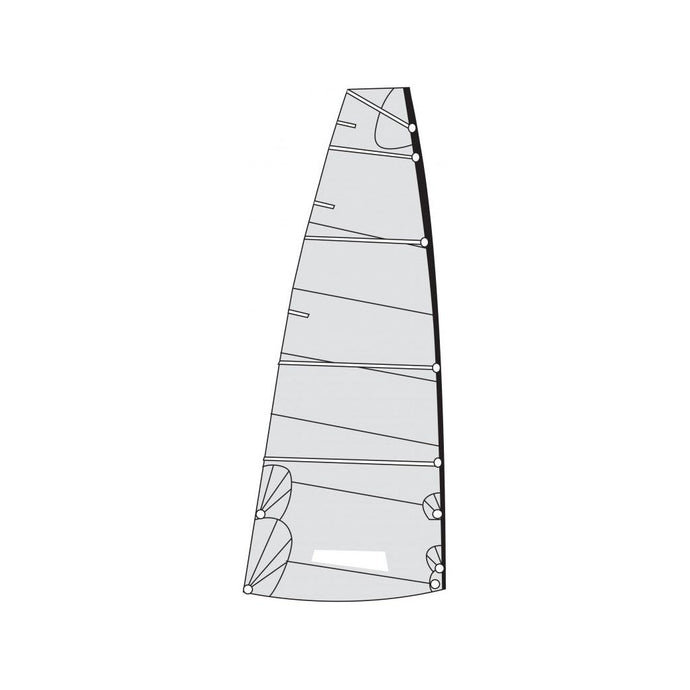 Grand Voile adaptable Nacra 5.8 Mylar 4,4Oz coupe tri-radial