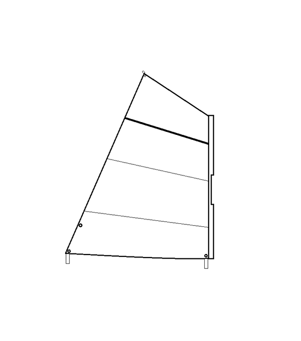 Voile Optimist Triangulaire